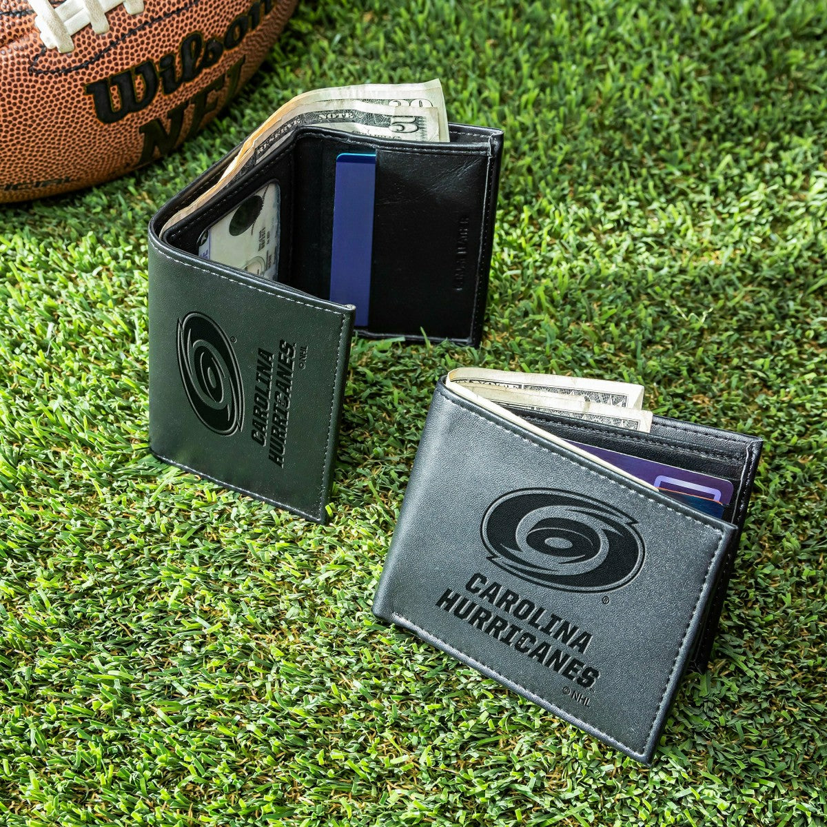 Carolina Hurricanes, Bi-Fold and Tri-Fold Wallet Gift Set, Black, Home