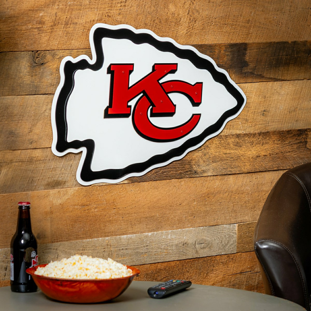 Kansas City Chiefs Premier Metal Wall Art, Home