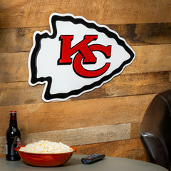 Kansas City Chiefs Premier Metal Wall Art, Home